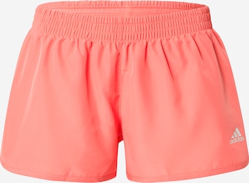 ADIDAS PERFORMANCE Workout Pants in Pink: front