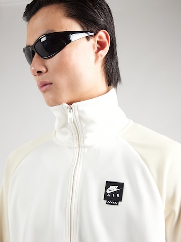 Nike Sportswear Sweat jacket 'AIR' in Beige