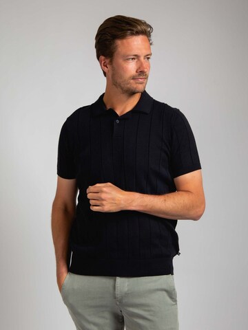 Suitable Shirt 'Drop Needle' in Blauw