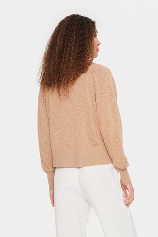 Cardigan 'Umay' SAINT TROPEZ en beige