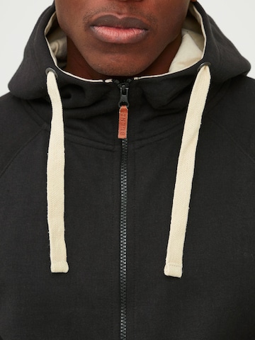 BLEND Sweat jacket 'Speedy' in Black