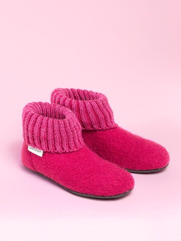Gottstein Slippers 'Hüttenschuhe Alpine Boot FE' in Pink