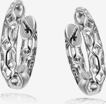 Boucles d'oreilles Goldmaid en blanc : devant