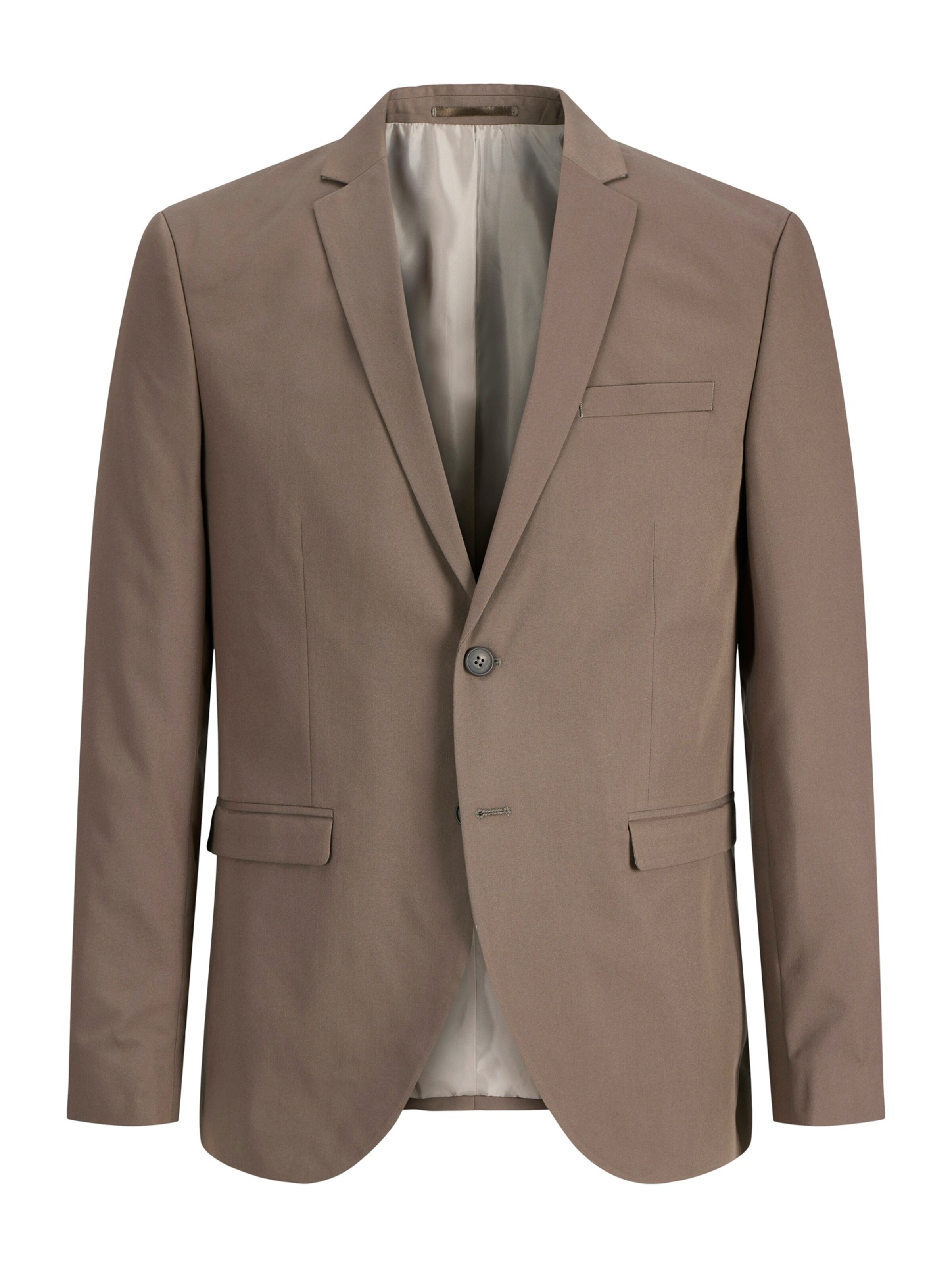 brūns JACK & JONES Biroja žakete 'JPRFRANCO': no priekšpuses