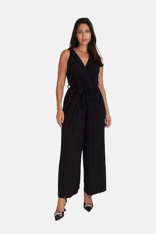 Elara Jumpsuit in Schwarz: Vorderseite