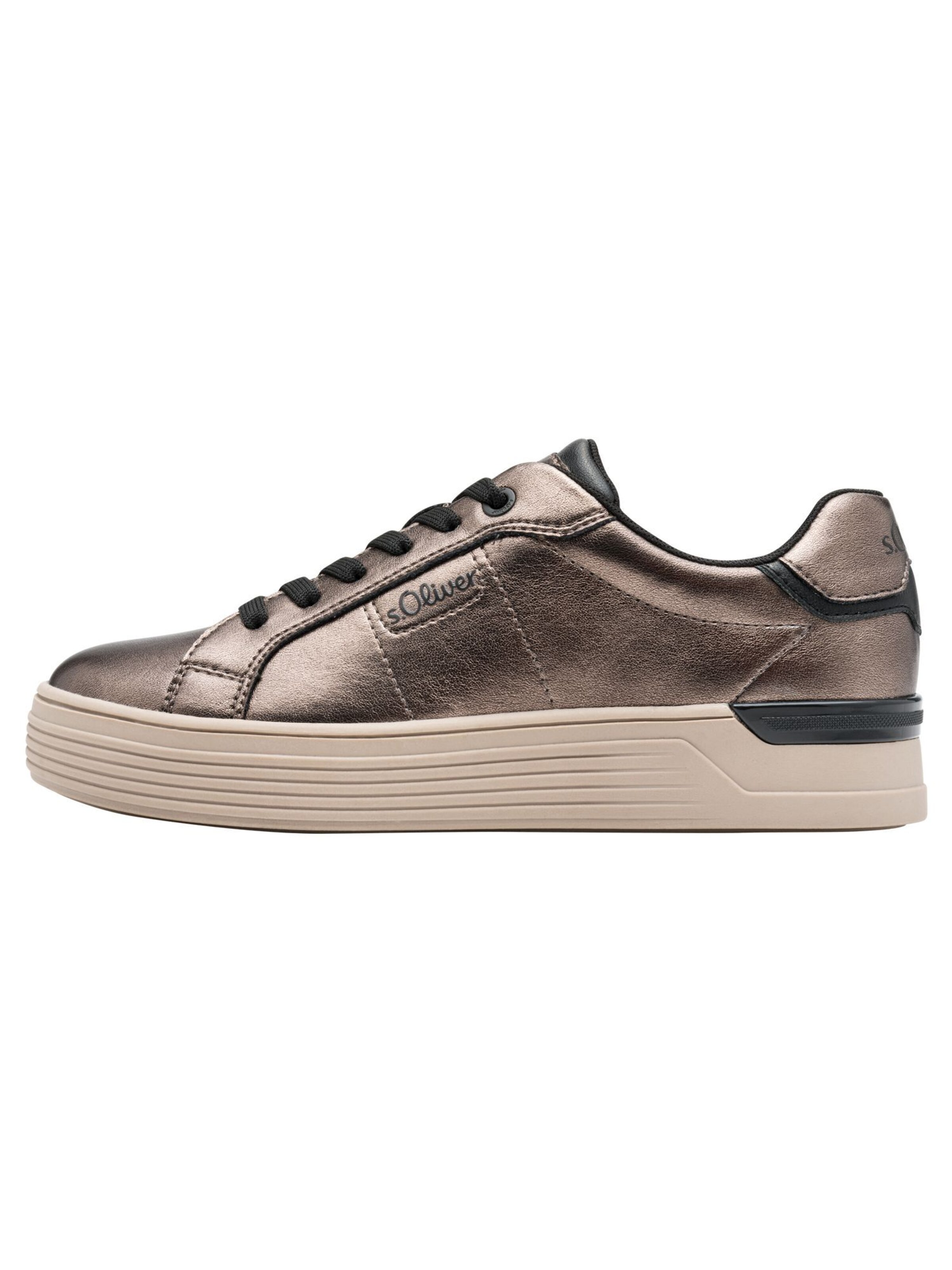 s.Oliver Sneakers in Gold