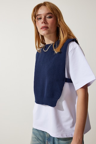 Happiness İstanbul Pulóver - kék