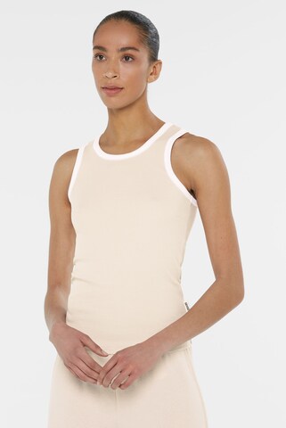 SENSES.THE LABEL Top in Beige: front