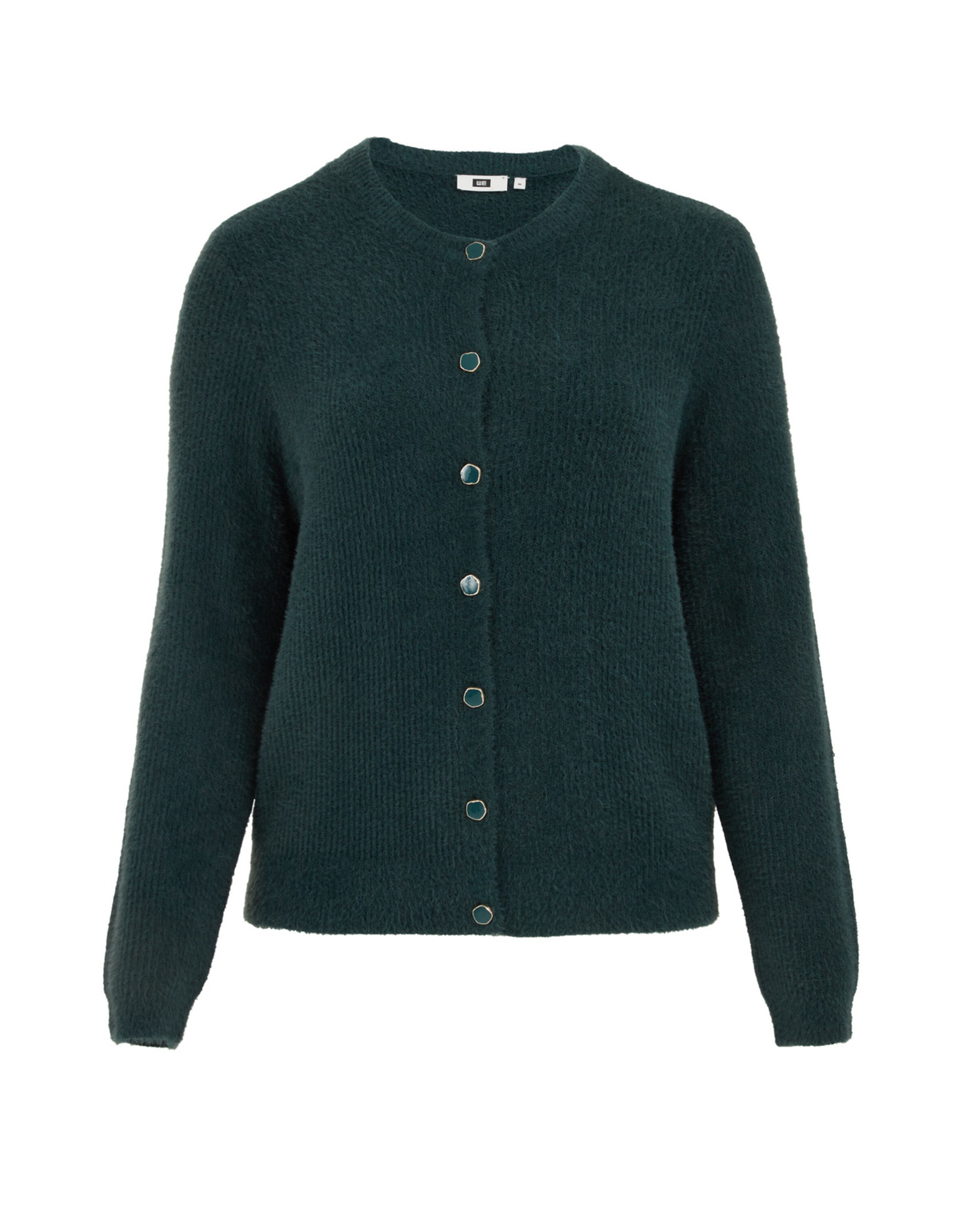 Cardigan WE Fashion en vert : devant