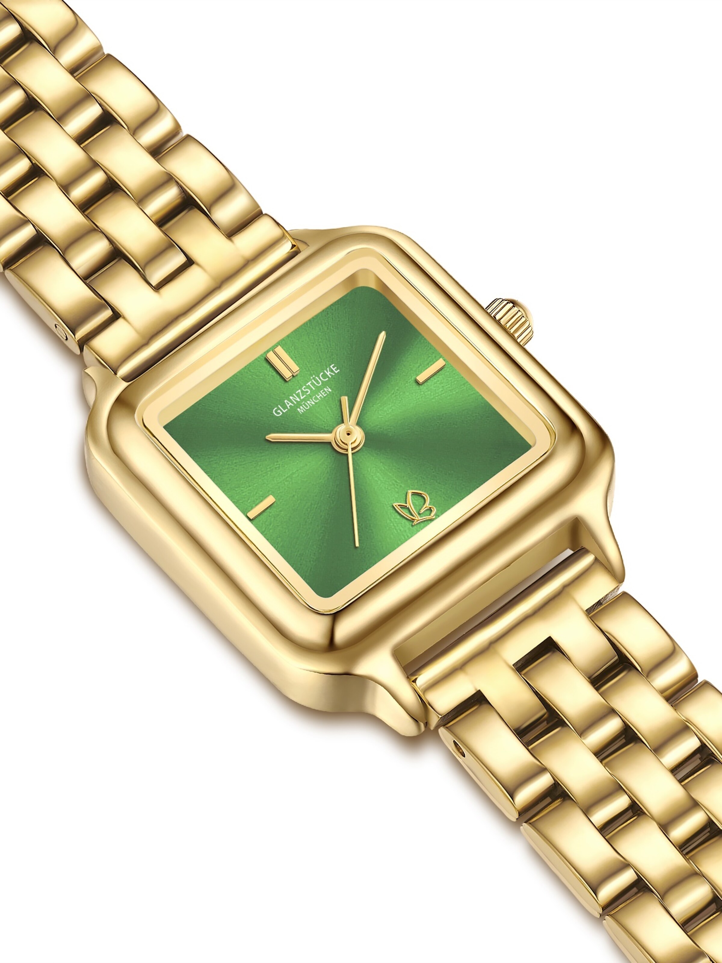 Glanzstücke München Analoog horloge in Goud