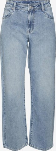 VERO MODA Regular Jeans 'EVELYN' in Blauw: voorkant