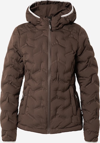ICEPEAK Outdoor Jacket in Brown: front