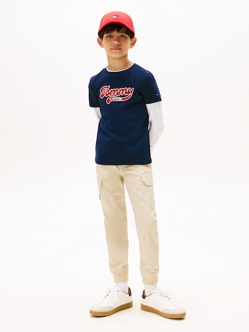 TOMMY HILFIGER Μπλουζάκι 'VARSITY' σε μπλε