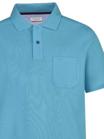 redmond Shirt 'Basic' in Blauw