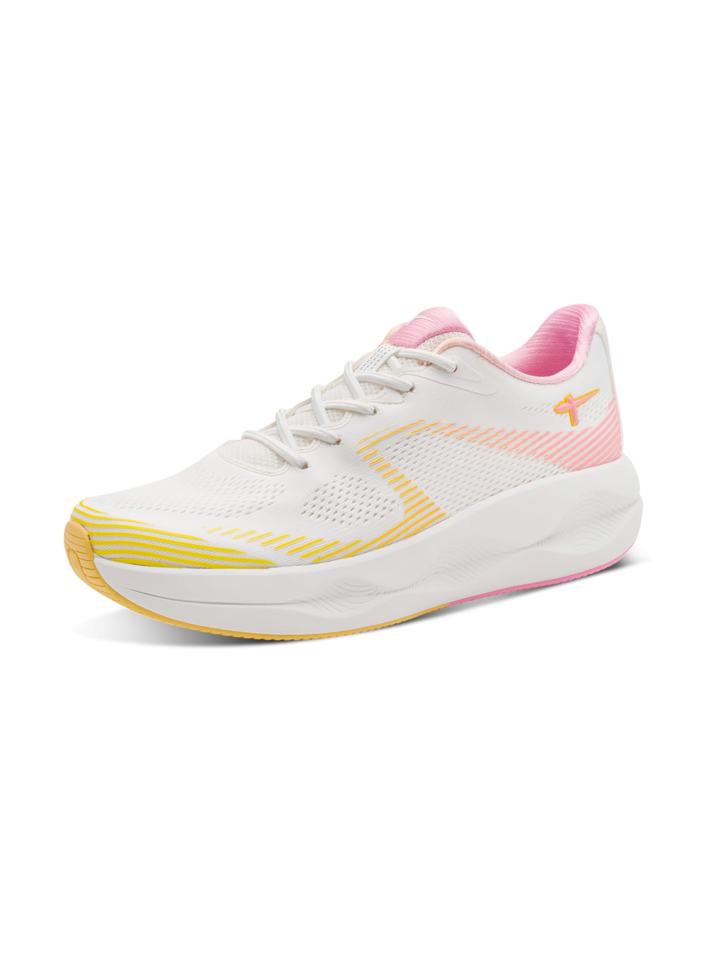 Tamaris Lace-Up Shoes 'Vitala' in White: front