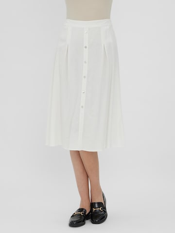 VERO MODA Skirt 'JESMILO' in White: front