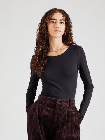 VILA Shirt 'VINora' in Black: front