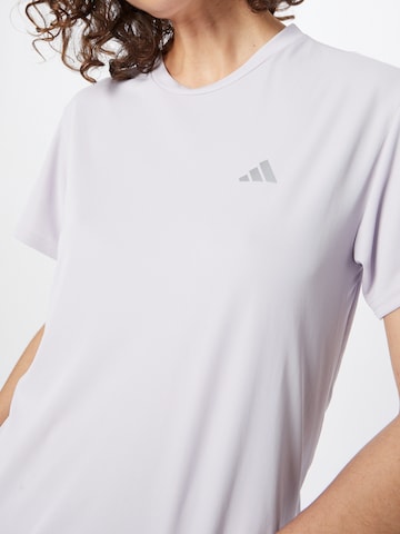 ADIDAS PERFORMANCE Funkcionalna majica 'Run It' | siva barva