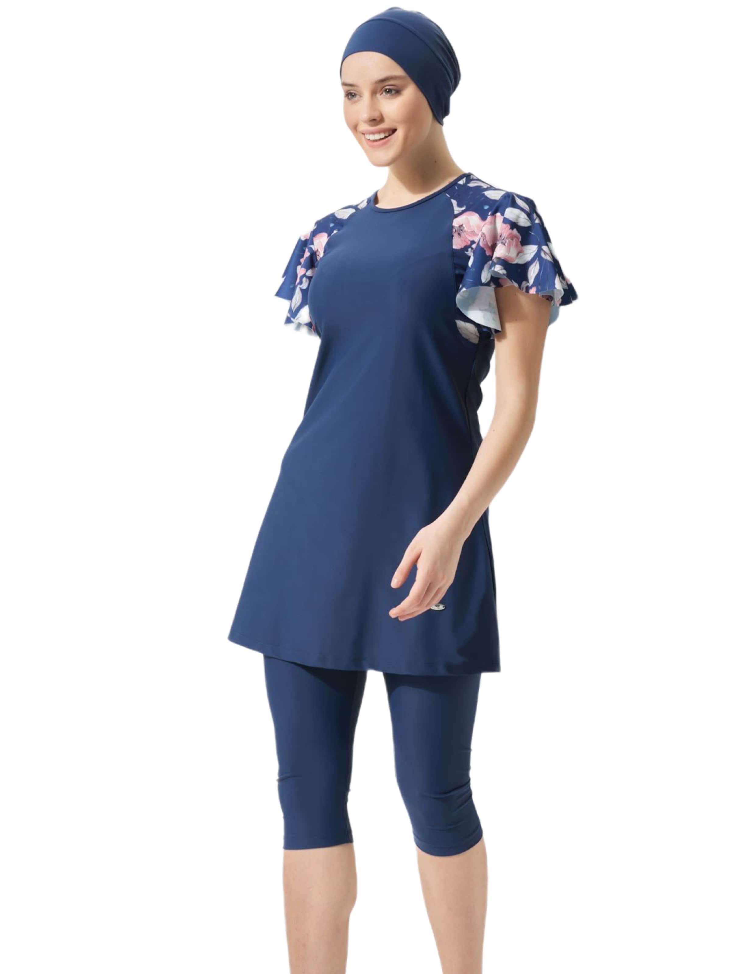 C&City Badpakjurk in Blauw