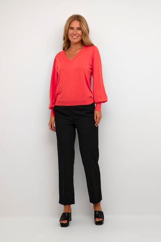 Kaffe - Pullover 'Lizza' em vermelho