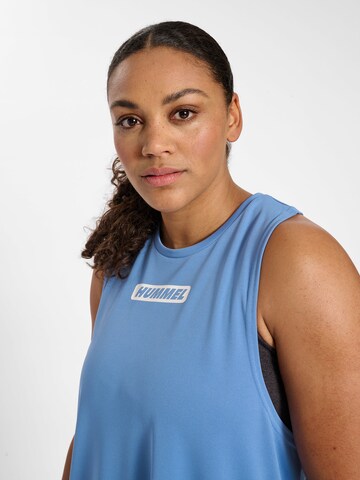 Hummel Funktionsbluse i blå