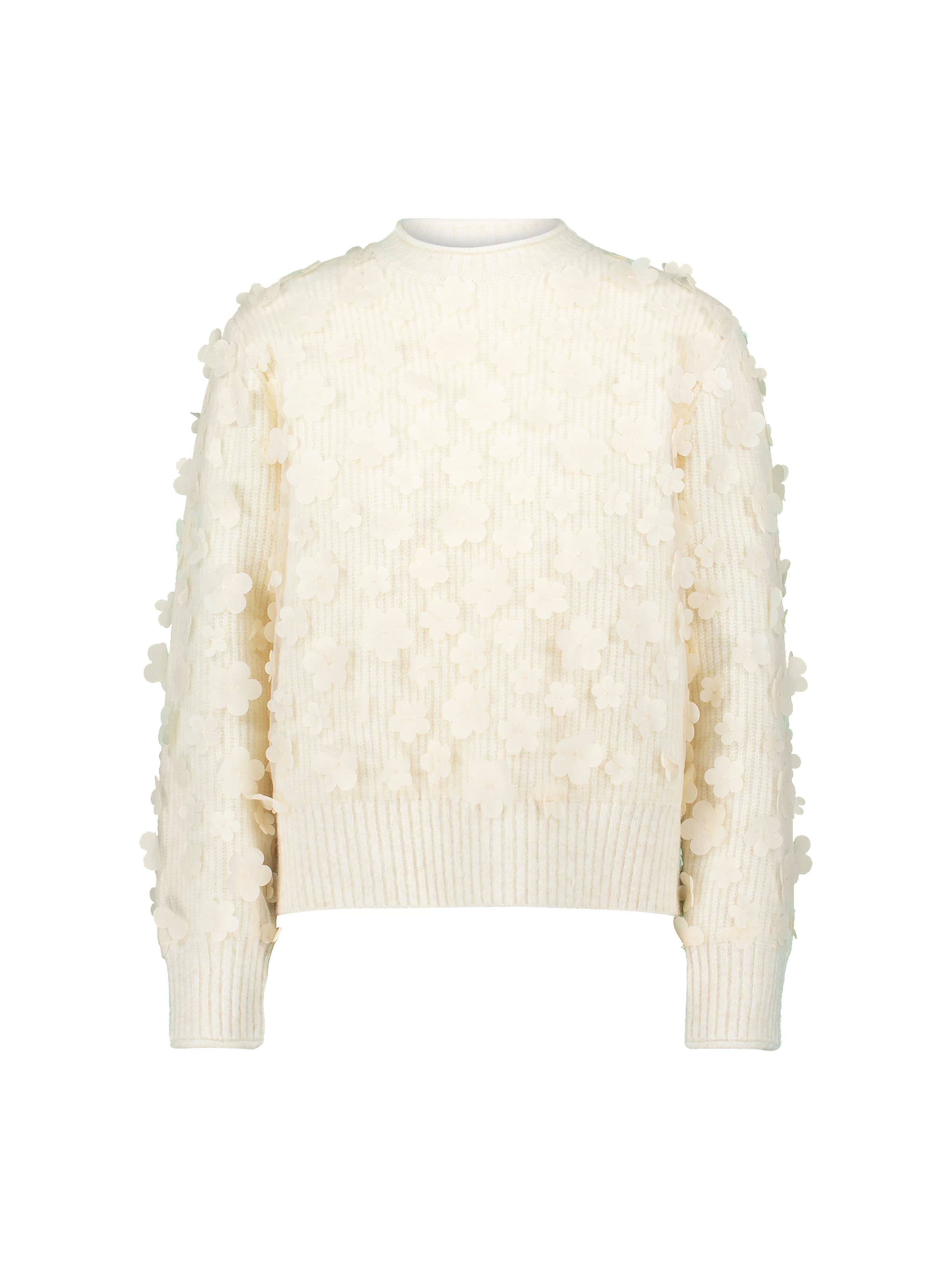Pullover di zero in beige: frontale