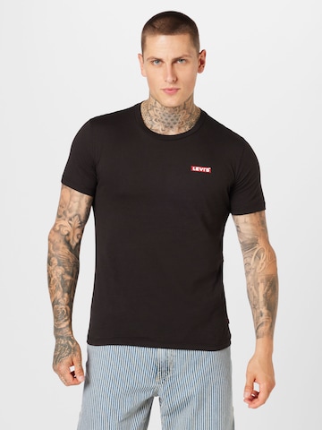 LEVI'S ® - Camisa 'Crewneck Graphic' em cinzento: frente