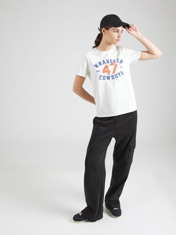 WRANGLER - Camiseta 'REGULAR TEE' en blanco
