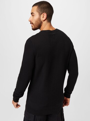 TOM TAILOR - Pullover em preto