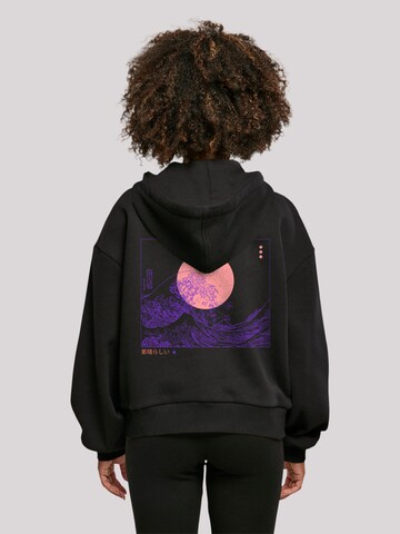 F4NT4STIC Sweatshirt 'Kanagawa' in Schwarz