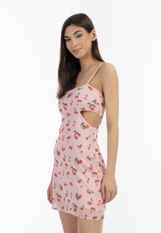 MYMO Summer Dress in Pink: front