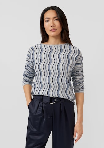 s.Oliver Pullover in Grau: Vorderseite