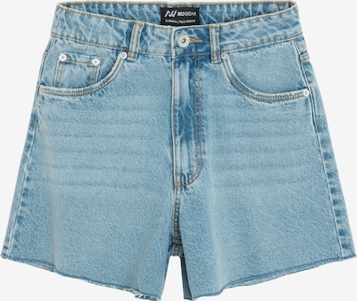 NoWear Shorts in 24 in blue denim, Produktansicht