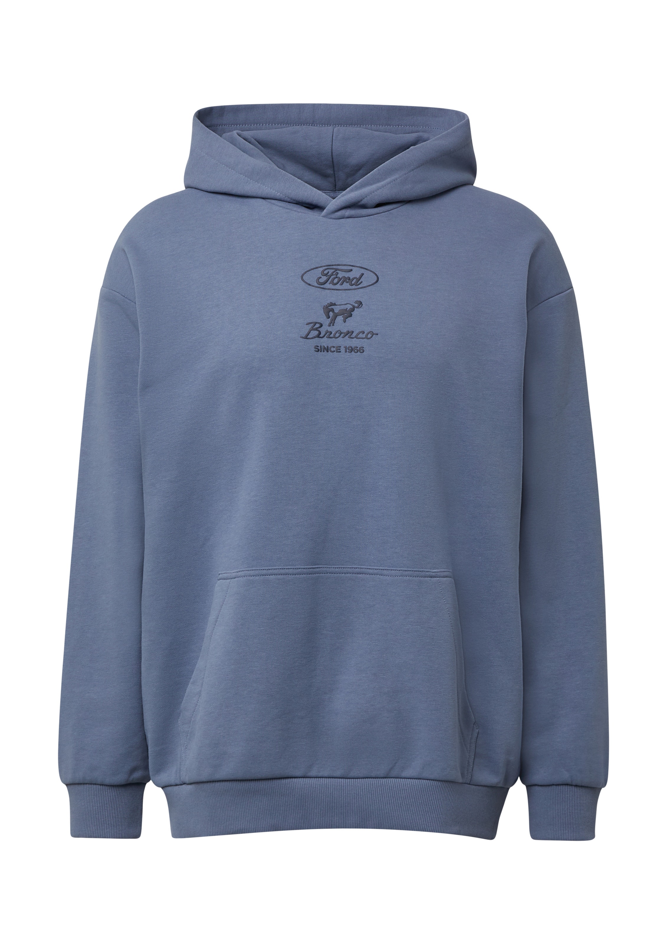Sweat-shirt s.Oliver en bleu : devant