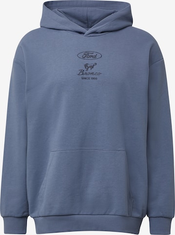 s.Oliver Sweatshirt in Blauw: voorkant