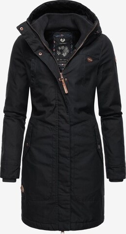 Manteau fonctionnel 'Jannisa' Ragwear en noir