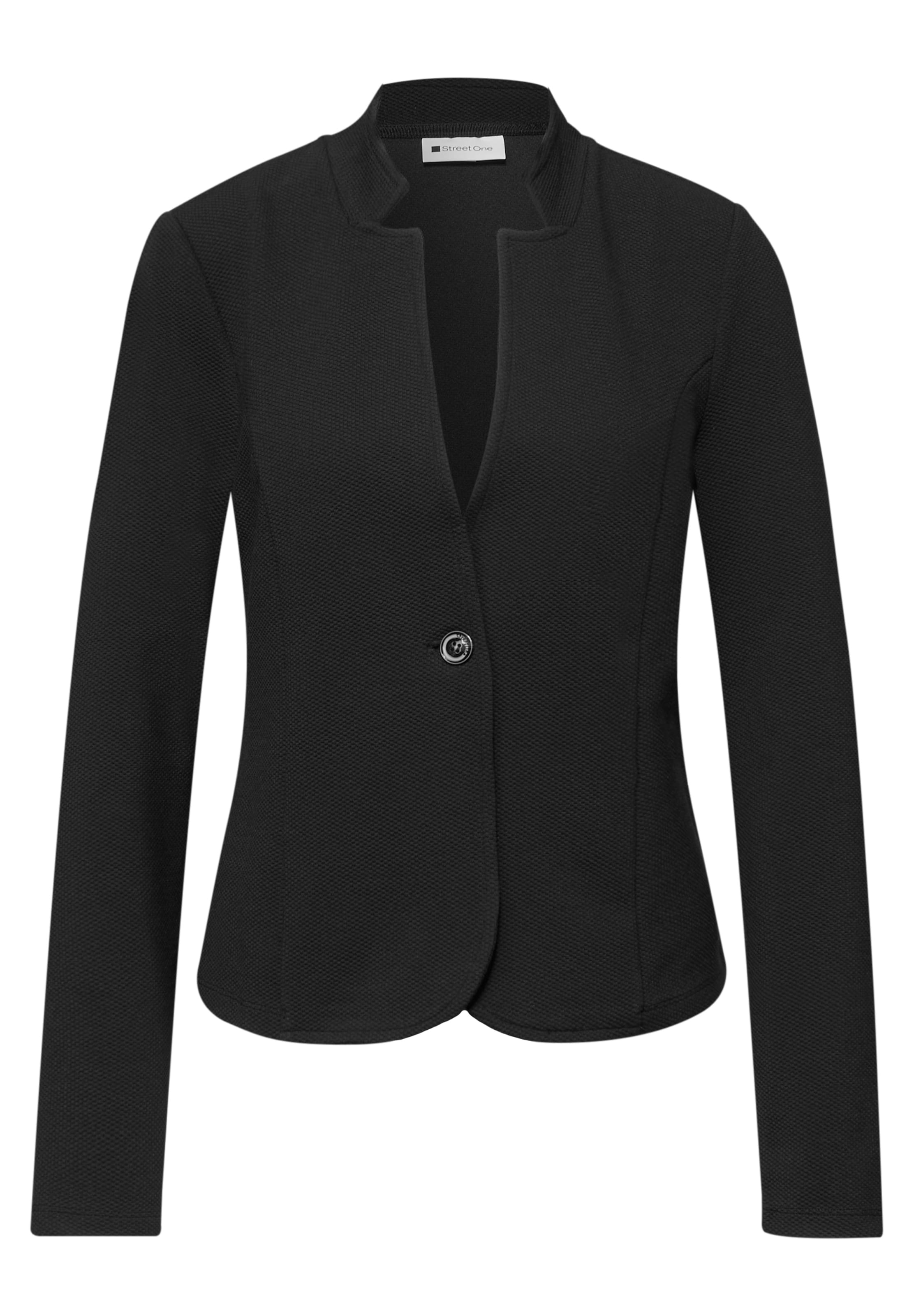 STREET ONE Blazer in Schwarz: Vorderseite