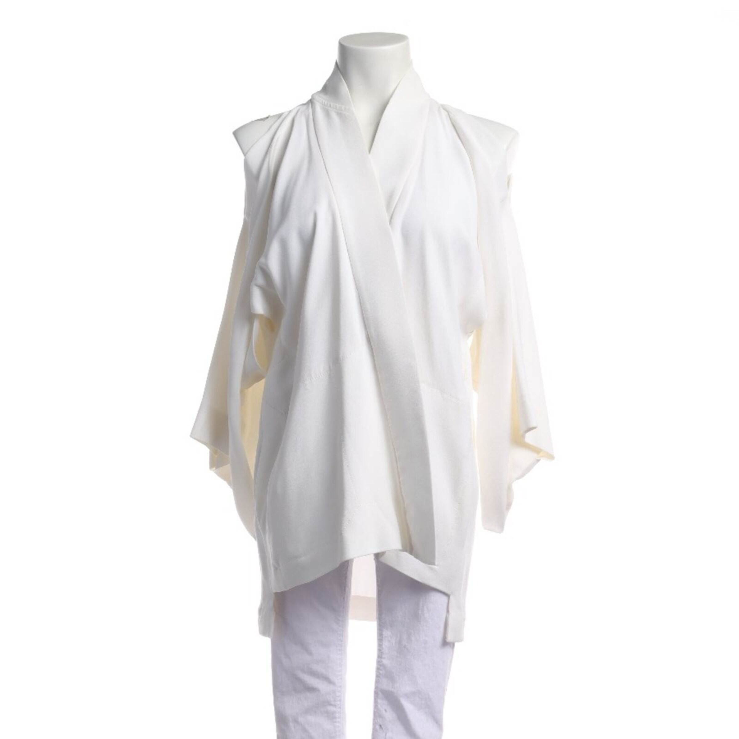 ROLAND MOURET Jacket & Coat in XS in White: front