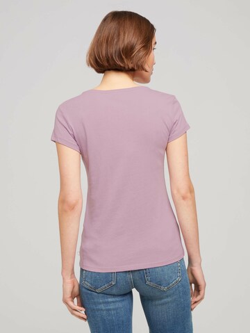TOM TAILOR DENIM Majica | vijolična barva