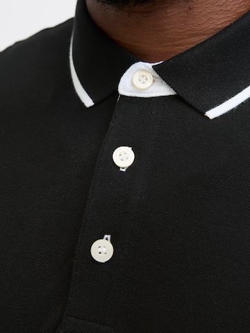 Jack & Jones Plus Shirt 'JJEPaulos' in Black