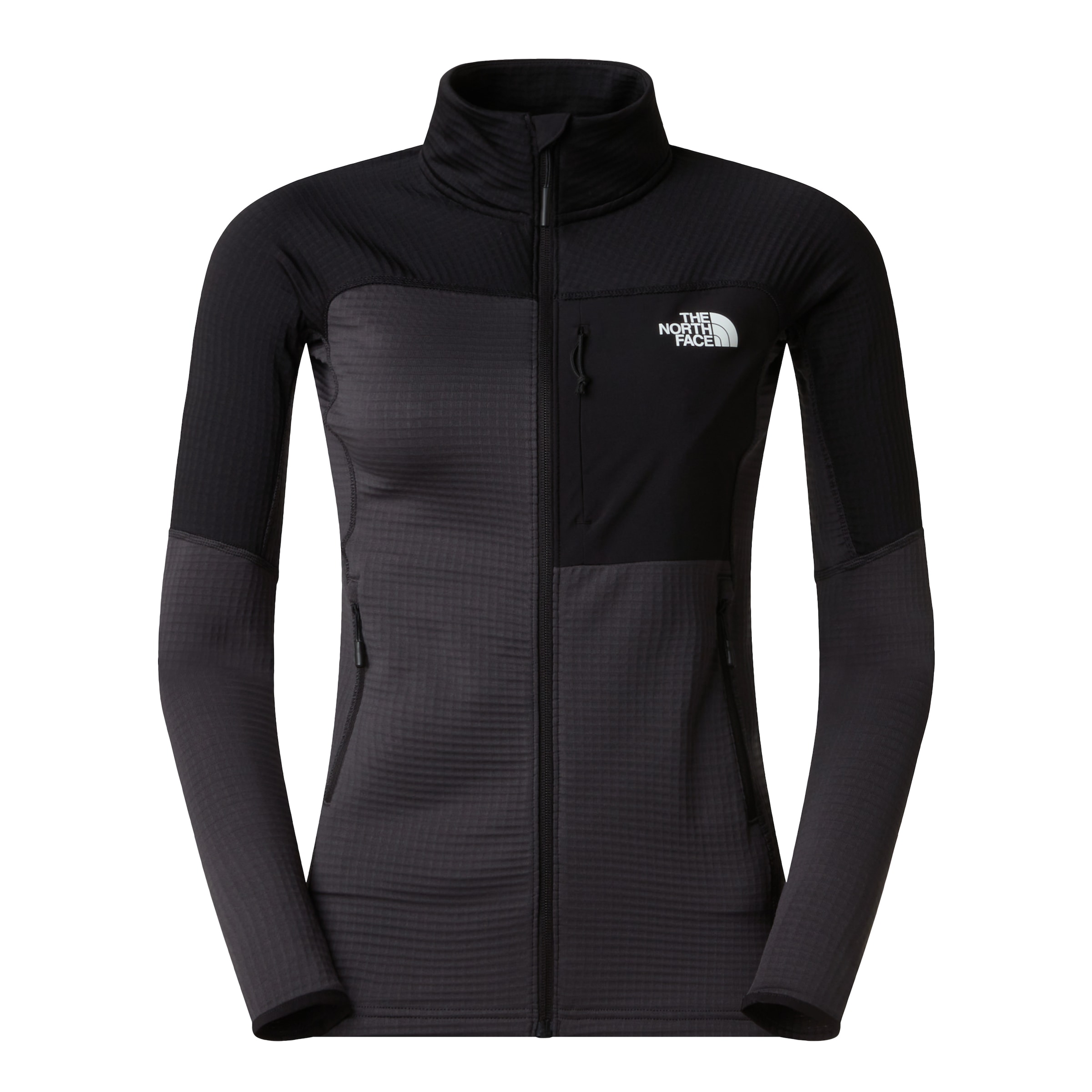 THE NORTH FACE Athletic Jacket in Black: front
