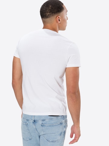 Lee Shirt 'Twin Pack Crew' in White