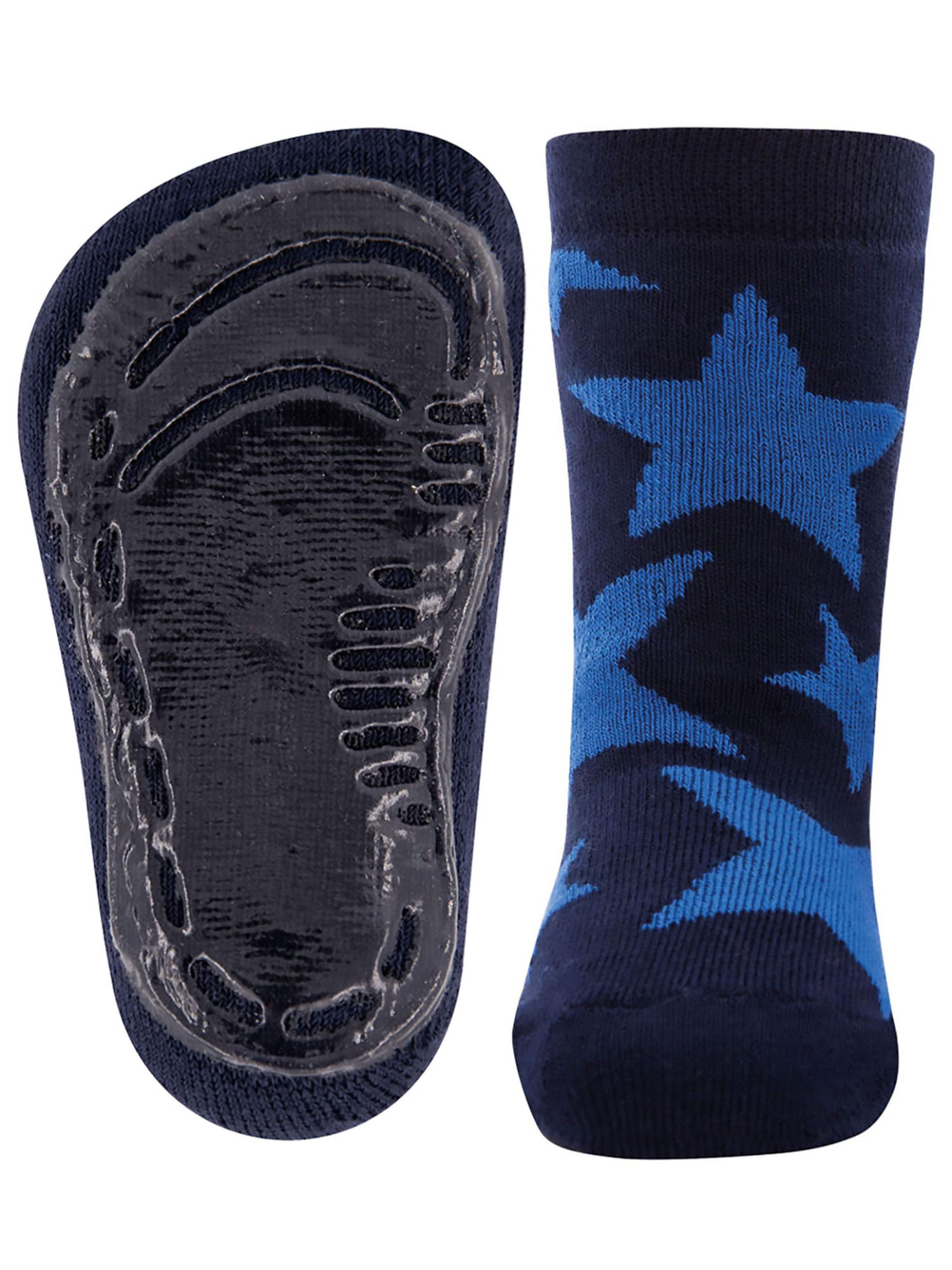 EWERS Κάλτσες 'Sterne' σε μπλε: μπροστά