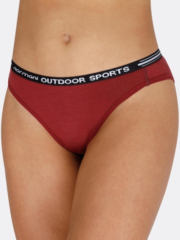 normani Athletic Underwear 'Mildura' in Red