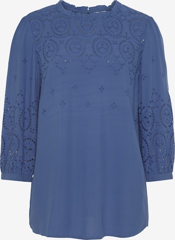 LASCANA Blouse in Blue: front