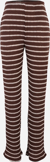 Only Tall Housut 'ONLEVA' koossa 34 värissä ecru / suklaa, Tuotenäkymä