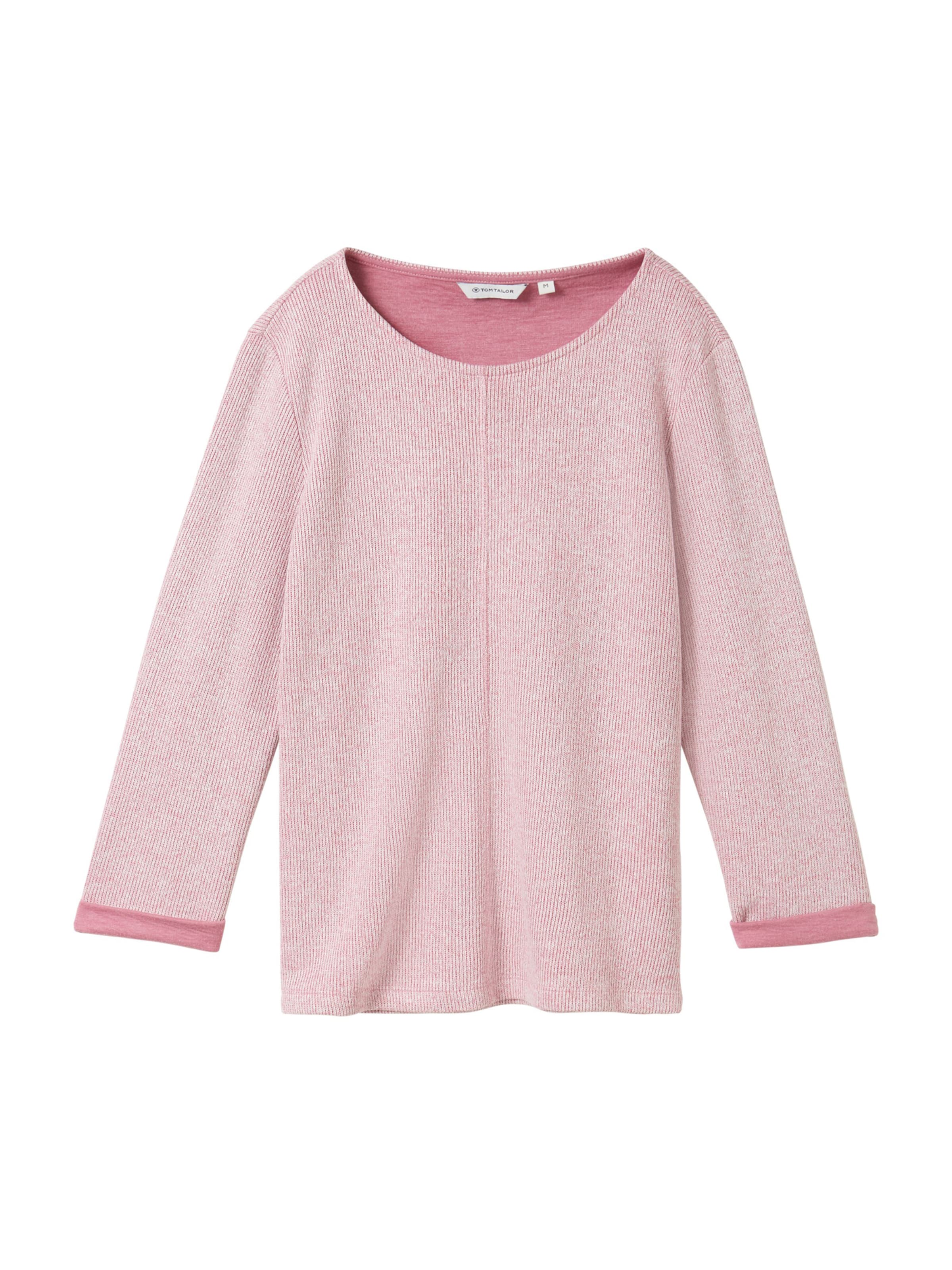 TOM TAILOR Shirt in Pink: front