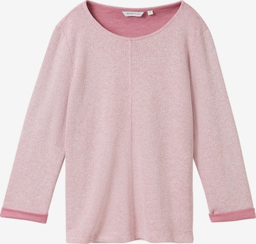 TOM TAILOR Shirt in Roze: voorkant