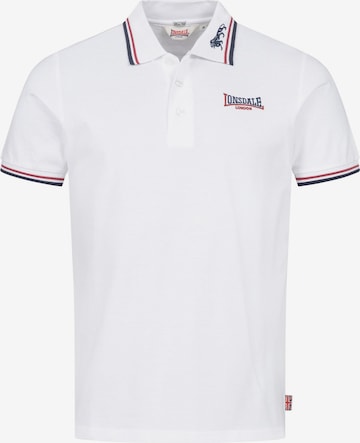 LONSDALE Tričko - Biela: predná strana