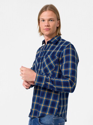 By Diess Collection Rovný strih Košeľa - Modrá